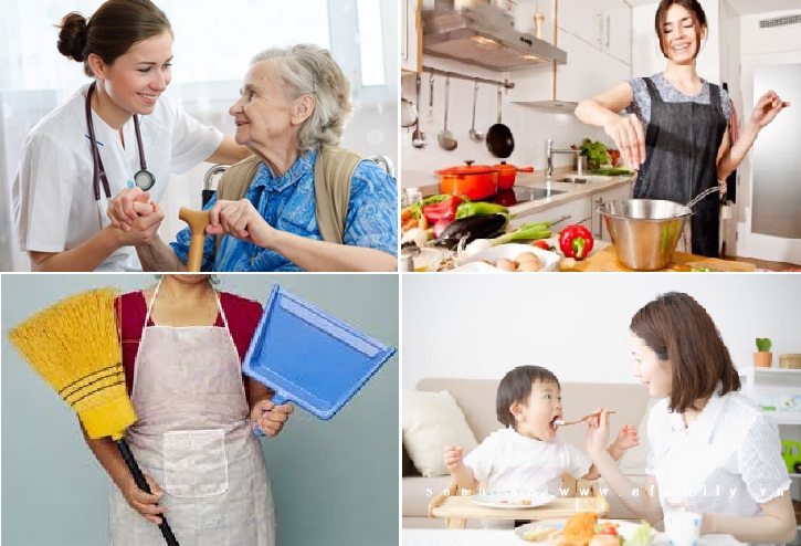 dịch vụ giúp việc nhà ở lại