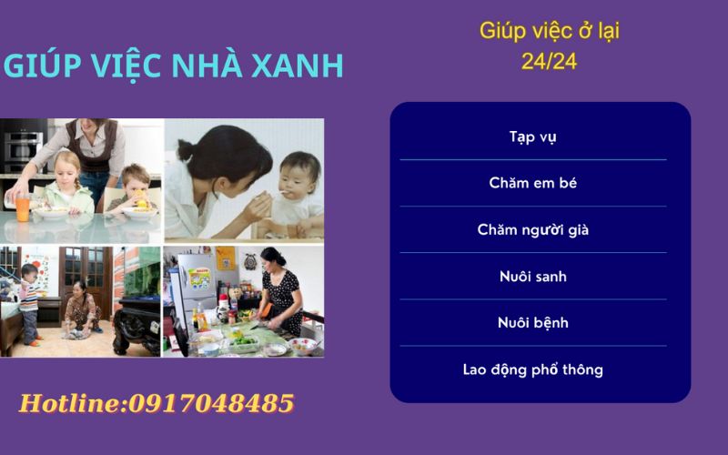 Cam kết chất lượng dịch vụ giúp việc nhà